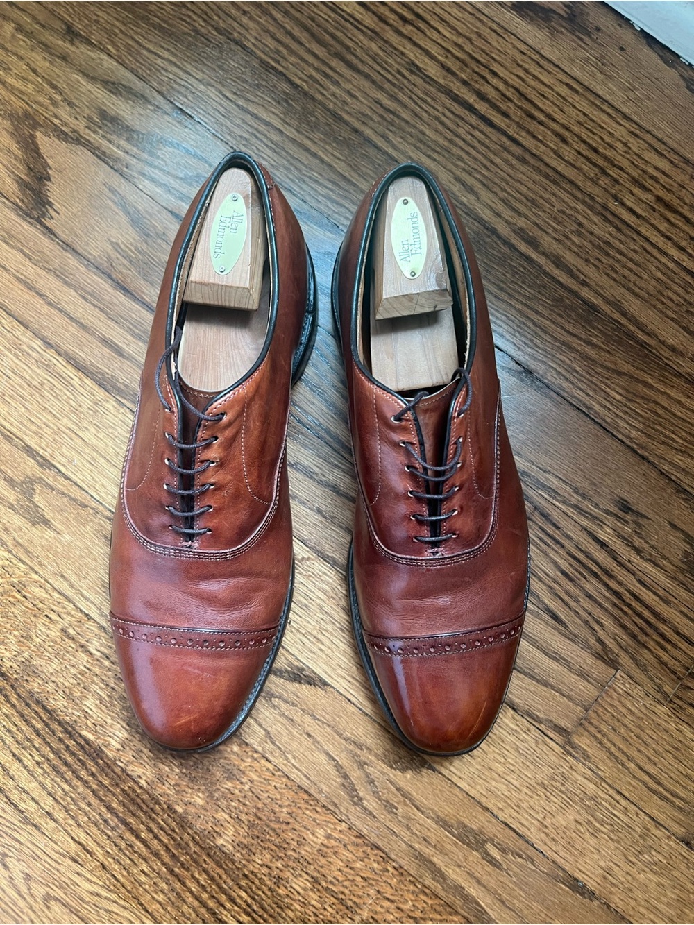 Allen Edmonds ‘Byron’Brown Cap-Toe Oxford Shoes